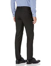 Load image into Gallery viewer, Kenneth Cole REACTION Men's Premium Stretch Texture Weave Slim Fit Dress Pant, Black, 34Wx32L