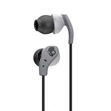 Load image into Gallery viewer, Skullcandy Method Sweat Resistant Sport Earbud with In-Line Microphone and Remote, Lightweight and Secure In-Ear Fit for Running and Exercise, Cable Management Clip for Workouts, Gray