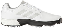 Load image into Gallery viewer, adidas Men's Adipower Boost 3 Golf Shoe, White/Silver Metallic/Black, 9.5 M US