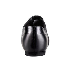 Load image into Gallery viewer, Linodes Leather Jazz Shoe Slip On for Girls and Boys (Toddler/Little Kid/Big Kid) Black 12M Little Kid