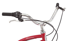 Load image into Gallery viewer, Schwinn Sanctuary 7 Comfort Cruiser Bike, Featuring Retro-Styled 16-Inch/Small Steel Step-Through Frame and 7-Speed Drivetrain with Front and Rear Fenders, Rear Rack, and 26-Inch Wheels, Red