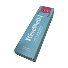 Load image into Gallery viewer, Natural Hydroxyapatite Toothpaste, RiseWell, Natural Toothpaste Without Fluoride, Remineralizing, Japanese Style Toothpaste, Made in The USA, 4 oz (Cake Batter - Kids, Single)