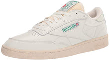 Load image into Gallery viewer, Reebok mens Club C Sneaker, Chalk/Paper White/Glen Green/Excellent Red, 9 US
