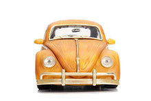 Load image into Gallery viewer, Jada Toys Transformers Bumblebee Volkswagen Beetle Die-cast Car, 1:24 Scale Vehicle & 2.75" Charlie Collectible Metal Figurine