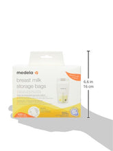 Load image into Gallery viewer, Medela Breast Milk Storage Bags, 100 Count, Ready to Use Breastmilk Bags for Breastfeeding, Self Standing Bag, Space Saving Flat Profile, Hygienically Pre-Sealed, 6 Ounce