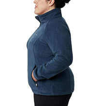 Load image into Gallery viewer, Columbia Women's Petite Benton Springs Full Zip Fleece Jacket - Large - Columbia Navy