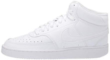 Load image into Gallery viewer, Nike Women's Court Vision Mid Sneaker, White/White-White, 9.5 Regular US
