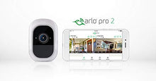 Load image into Gallery viewer, Arlo Pro 2 VMC4030P-100NAR Wireless Home Security Camera, Rechargeable, Night Vision, Indoor/Outdoor, 1080p, 2-Way Audio, Wall Mount, Add-On Camera, White (Renewed)