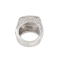 Load image into Gallery viewer, Charles Raymond Bling Bling Hip Hop Iced Out Luxury Men's Ring - 444 (Silver, 12)