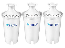 Load image into Gallery viewer, Brita Everyday Pitcher with 1 Longlast Filter, Large 10 Cup, Turquoise & Water Replacement Filters for Pitchers and Dispensers, 3ct, White