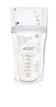 Load image into Gallery viewer, Philips Avent Breast Milk Storage Bags, Clear, 6 Ounce, 50 Pack