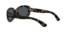 Load image into Gallery viewer, Ray-Ban Women's RB4101 Jackie Ohh Butterfly Sunglasses, Grey Havana/Polarized Grey, 58 mm