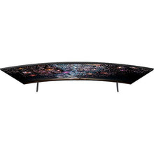 Load image into Gallery viewer, SAMSUNG UN65RU7300 65" RU7300 HDR 4K UHD Smart Curved LED TV (2019 Model) with Home Theater Surround Sound 31" Soundbar Bundle Includes Screen Cleaner + 6-Outlet Surge Adapter + 2X HDMI Cable Black