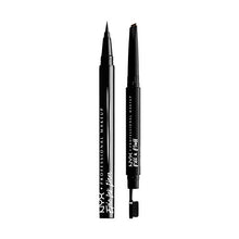 Load image into Gallery viewer, NYX PROFESSIONAL MAKEUP Epic Ink Liner, Waterproof Liquid Eyeliner (Black) + Fill & Fluff Eyebrow Pomade Pencil (Espresso)