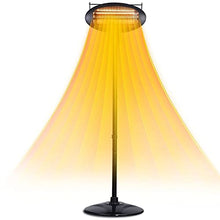 Load image into Gallery viewer, Outdoor Patio Heater - 1500W Adjustable Outdoor Electric Heater with 3 Level Heating Modes, Outdoor Heater with 3s Fast Heating Up, Waterproof & Tip-Over Protection, Garden, Balcony, Garage Use