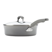 Load image into Gallery viewer, Rachael Ray Brights Nonstick Cookware Pots and Pans Set, Sea -Salt Gray