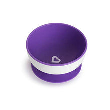 Load image into Gallery viewer, Munchkin Stay Put Suction Bowl,Purple, Green & Blue 3 Pack