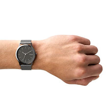 Load image into Gallery viewer, Skagen Men's Jorn Quartz Analog Stainless Steel and Stainless Steel Mesh Watch, Color: Grey (Model: SKW6553)