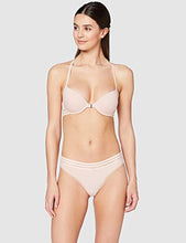 Load image into Gallery viewer, Iris & Lilly Women's Cotton Thong Underwear, Pack of 5, Black/Dusty Pink/White, Medium