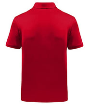 Load image into Gallery viewer, GEEK LIGHTING Mens Polo Shirt Sport Casual Short Sleeve Golf T-Shirt 066-Bred L