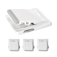 Load image into Gallery viewer, Eco-Baby Sliding Door Lock, 4 Child Proof Safety Locks for Glass Doors (Grey)