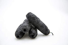 Load image into Gallery viewer, Knotty Floss Refills of Bamboo Activated Charcoal No Knot Floss with Grapefruit Seed Extract - Eco-friendly Vegan - 4 Refill Packs