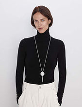 Load image into Gallery viewer, CASSIECA Long Pendant Necklace for Women Tassel Statement Necklace Set for Sweater Jewerly Accessories