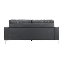 Load image into Gallery viewer, Lexicon Maysville Leather Gel Match Track Arm Sofa, 79.5" W, Gray