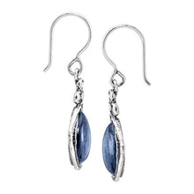 Load image into Gallery viewer, Silpada 'Made in the Shade' 5 5/8 ct Natural Kyanite & Cubic Zirconia Drop Earrings in Sterling Silver