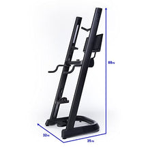 Load image into Gallery viewer, CLMBR Connected Full-Body Resistance Indoor Fitness Machine - Whole Body Strength & High Intensity Cardio Workout - Bluetooth Enabled Hi-Def Display, Built-in Audio - Easy to Move, Space-Saving Design