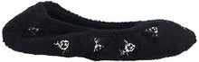 Load image into Gallery viewer, isotoner womens 2 Pack Ballerina Embroidered and Solid Ballet Flat, Black Embroidered, Light Grey Solid, 9.5-10.5 US