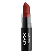 Load image into Gallery viewer, NYX PROFESSIONAL MAKEUP Matte Lipstick - Crazed (Brick Red)