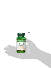Load image into Gallery viewer, Vitamin B12 by Nature's Bounty, Vitamin Supplement, Supports Energy Metabolism and Nervous System Health, 1000mcg, 200 Tablets