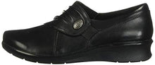 Load image into Gallery viewer, Clarks Women's Hope Roxanne Loafer, Black Leather, 9 M US