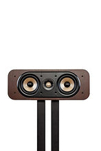 Load image into Gallery viewer, Polk Signature Elite ES30 Center Channel Speaker - Hi-Res Audio Certified and Dolby Atmos & DTS:X Compatible, 1" Tweeter & Two 5.25" Woofers, Dual Power Port for Effortless Bass, Contemporary Walnut