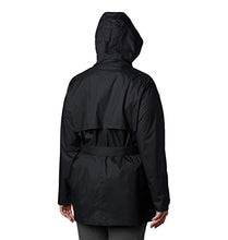 Load image into Gallery viewer, Columbia Women's Pardon My Trench Rain Jacket,Black,Small