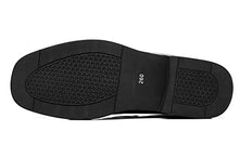 Load image into Gallery viewer, kkdom Men's Classic Leather Lined Formal Oxfords Slip on Dress Shoes Black