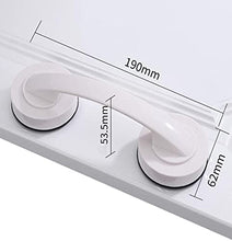 Load image into Gallery viewer, Large Sliding Glass Door Sticky Suction Cup Door Handle Seamless Sliding Door Suction Cup Travel Door Handle Set (White)
