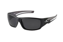 Load image into Gallery viewer, O'Neill Zepol 2.0 Polarized Sunglasses, Matte Black/Gray Surfboard