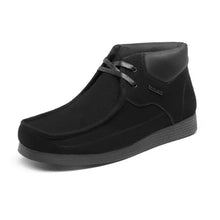 Load image into Gallery viewer, Bruno Marc Men's Black Suede Leather Classic Chukka Boots Dress Water Repellent Chukka Size 6.5 M US SBBO2214M