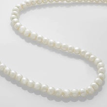 Load image into Gallery viewer, BABEYOND Round Imitation Pearl Necklace Wedding Pearl Necklace for Brides (Diameter of Pearl 6mm)