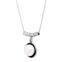 Load image into Gallery viewer, Silpada 'Tupelo' 10-10.5 mm Freshwater Cultured Pearl Pendant Necklace in Sterling Silver