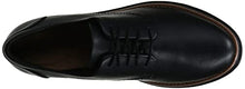 Load image into Gallery viewer, Clarks womens Sharon Noel Oxford, Black Leather W/ Dark Tan Welt, 7.5 US