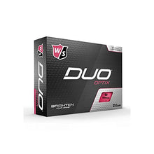 Load image into Gallery viewer, WILSON Staff Duo Optix Golf Ball, Pink, None