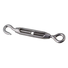 Load image into Gallery viewer, BQLZR M4 Stainless Steel 304 Hook & Eye Turnbuckle Wire Rope Tension Pack of 5