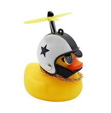 Load image into Gallery viewer, Omeet 2 Pack - Lovely Yellow Duck Bike Bell, Kids Bike Horn, Rubber Yellow Duck Bicycle Accessories with LED Light and Propeller - for Kids Toddler Children Adults Sport Outdoor