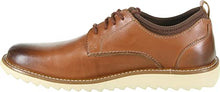 Load image into Gallery viewer, Dockers Mens Elon Leather Smart Series Dress Casual Oxford Shoe, Tan, 9 M