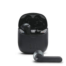 Load image into Gallery viewer, JBL Tune 225TWS True Wireless Earbud Headphones - JBL Pure Bass Sound, Bluetooth, 25H Battery, Dual Connect, Native Voice Assistant (Black)
