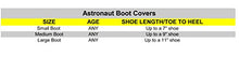 Load image into Gallery viewer, Aeromax Astronaut Boots, Size Large, White, with NASA patches