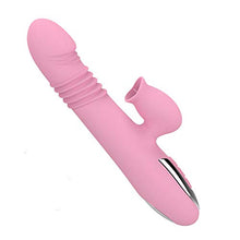 Load image into Gallery viewer, Telescopic Toys Thrusting Viberate Sexy Waterproof Sucking Massage Rocking Adults Adult Toys Whisper Quiet Heatng 360°Rotating G Spotter Toys Perfect Travel
